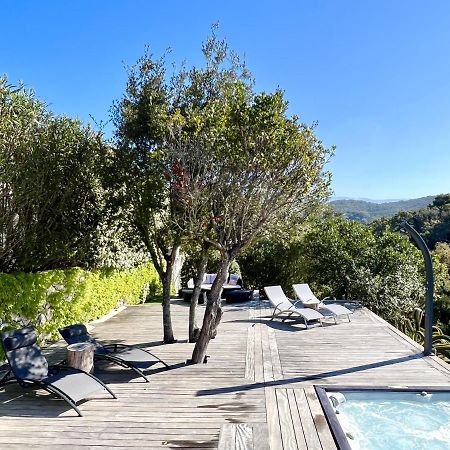 F2 Avec Jacuzzi, Petanque, A 3 Min Mer, Dans Grande Propriete Porticcio  Dış mekan fotoğraf